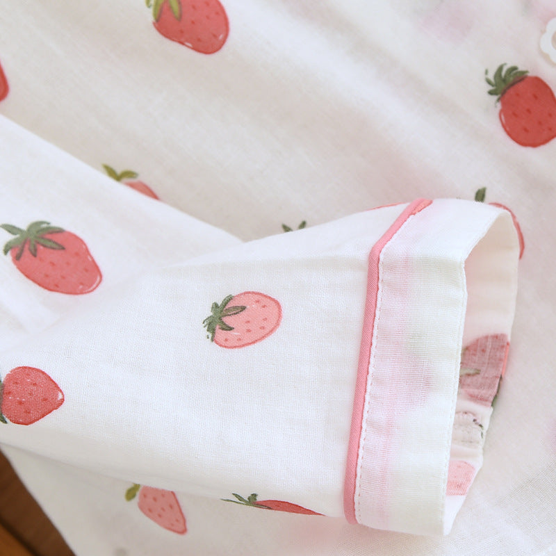 Pyjamas Cutty Fraisou Cotton