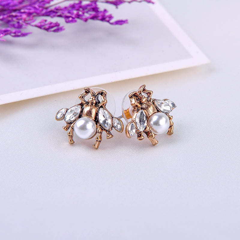 Boucles D’oreilles Bee Pearl