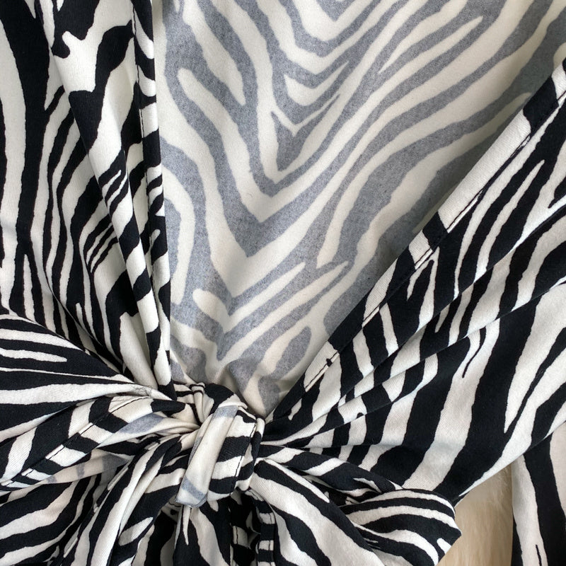 Zebra  Slim Fit Hip Dress