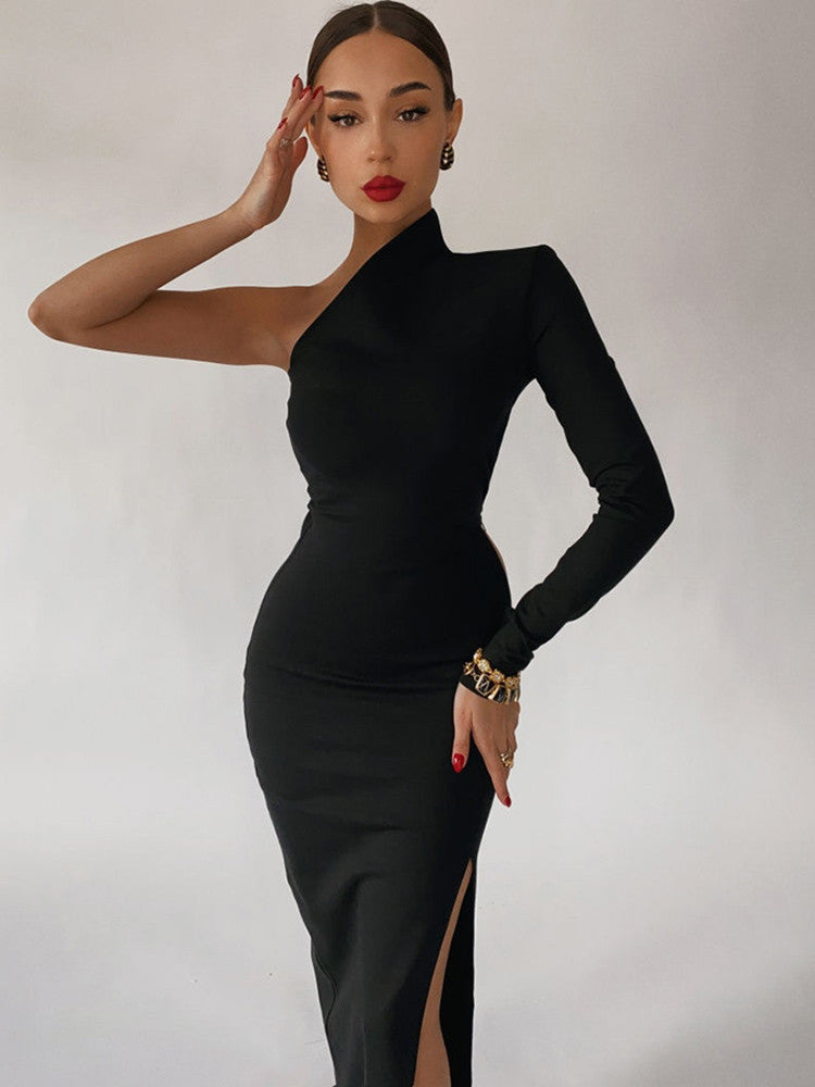 Sheath Slit Dress