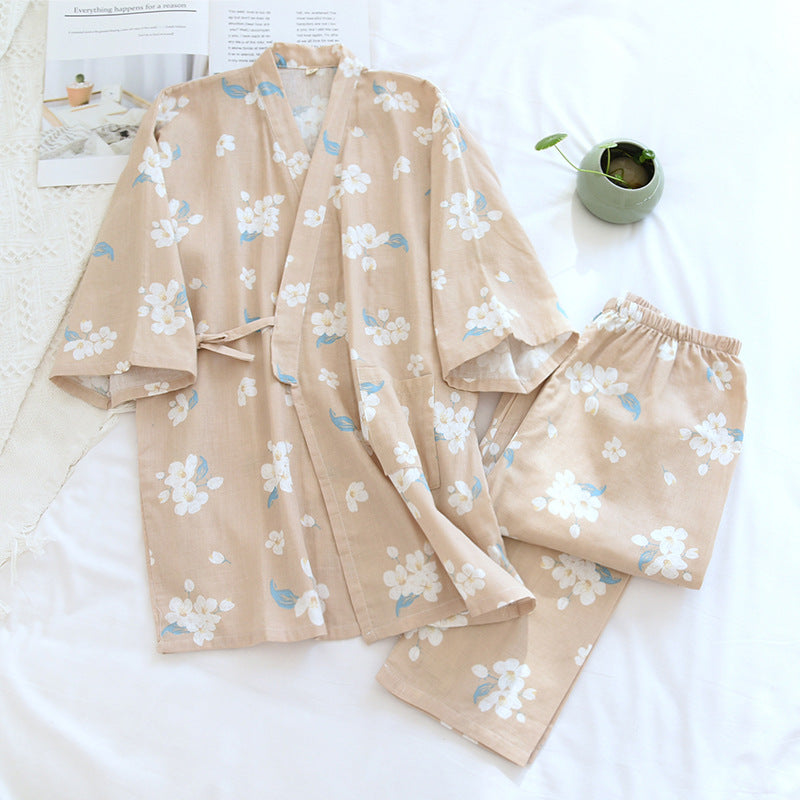 Thin Pajamas Cotton Cloth