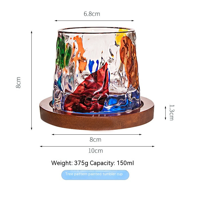 Verre Tourbillonnante Créative