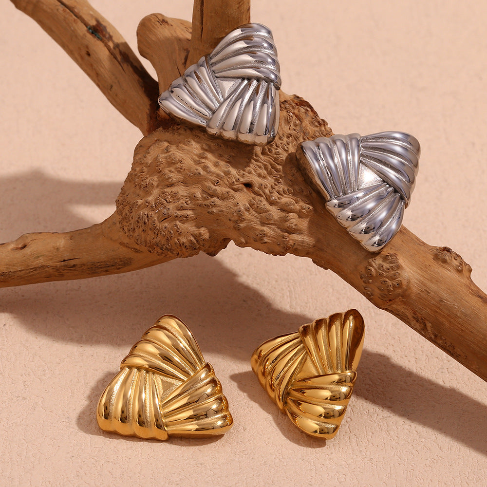 Retro Earrings Triangular