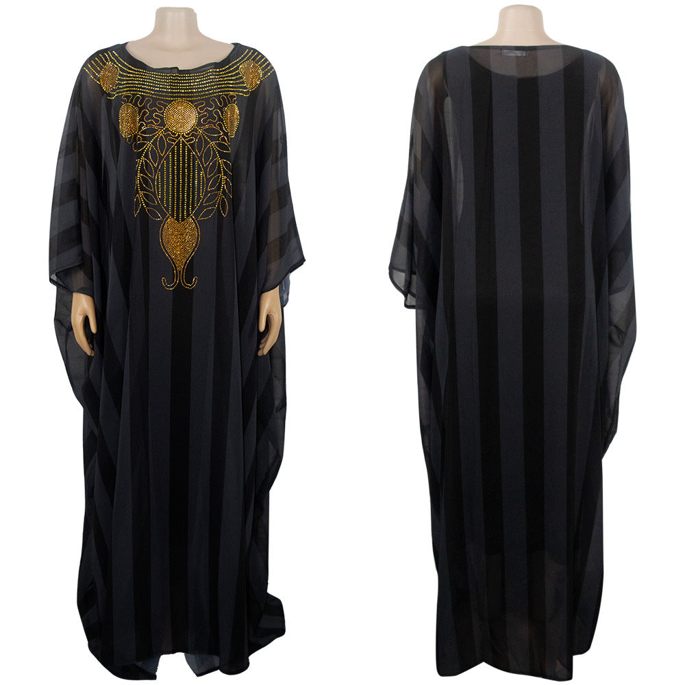 African Swing Dress Chiffon