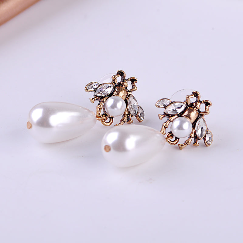 Boucles D’oreilles Bee Pearl