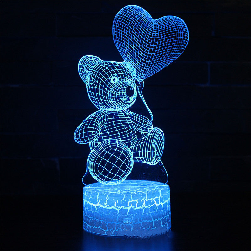 Lumière LED Ours Série 3D