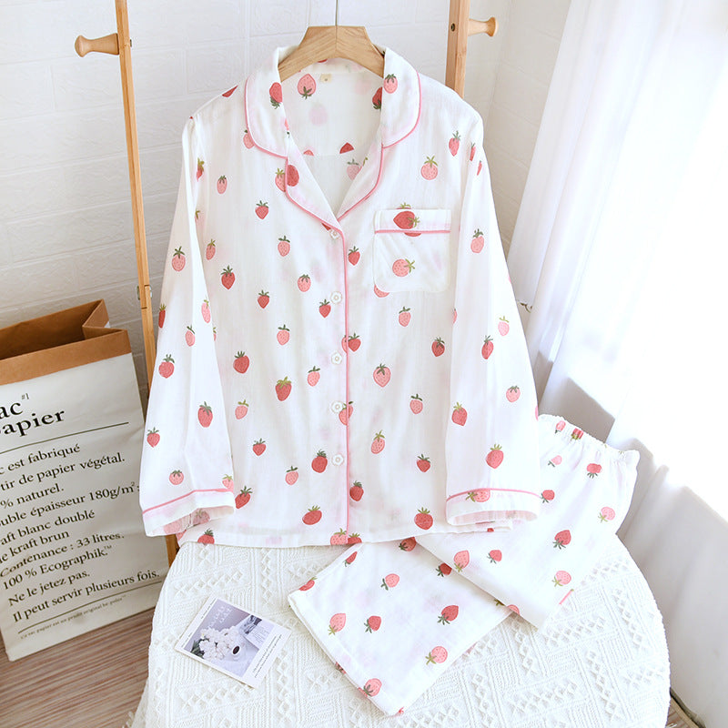 Pyjamas Cutty Fraisou Cotton