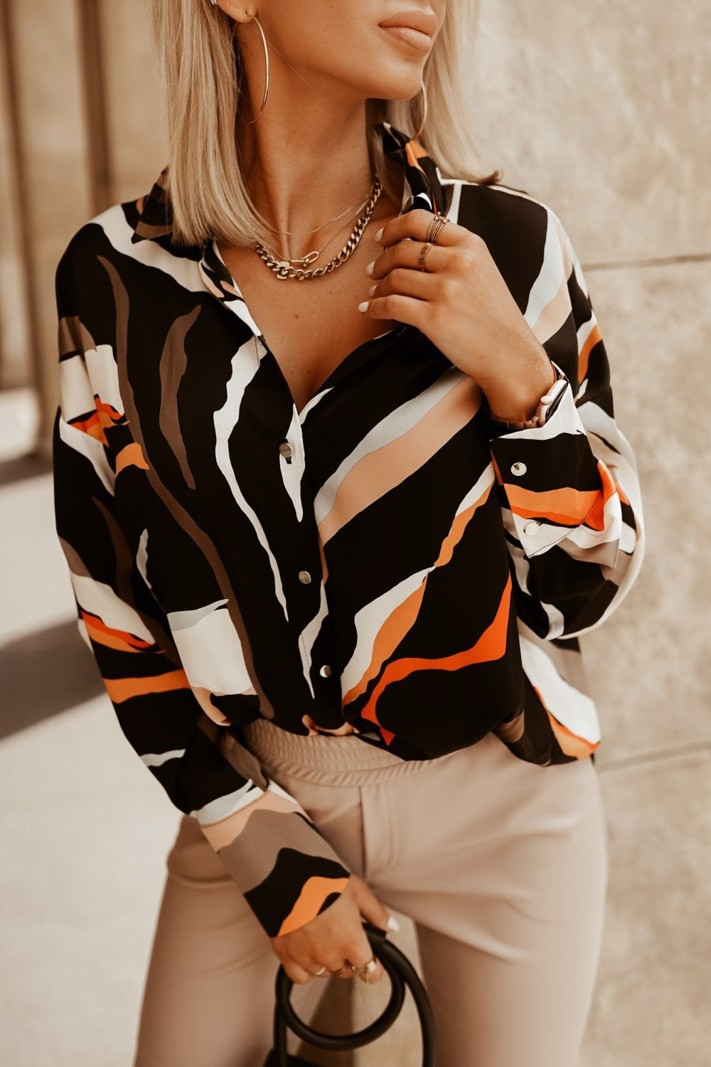 Loose Zebra Shirt