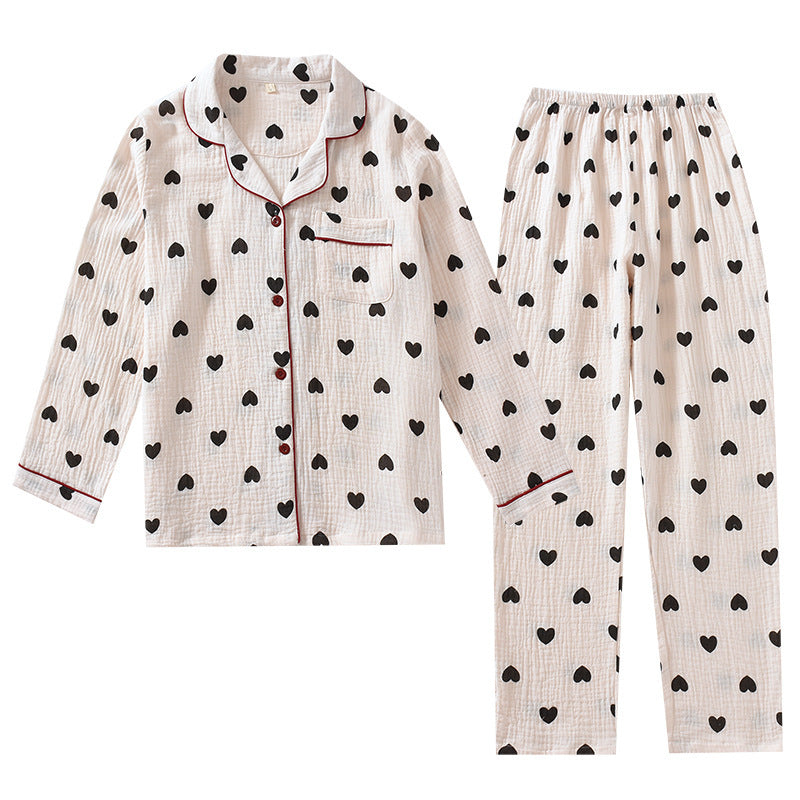 Double-Layer Cotton Pajamas