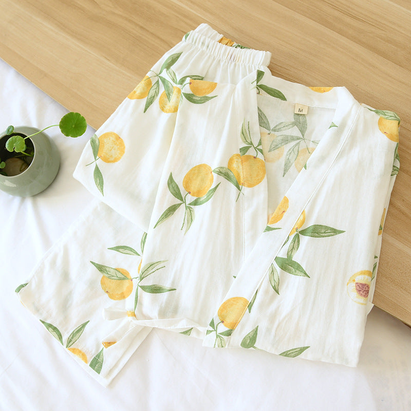 Thin Pajamas Cotton Cloth