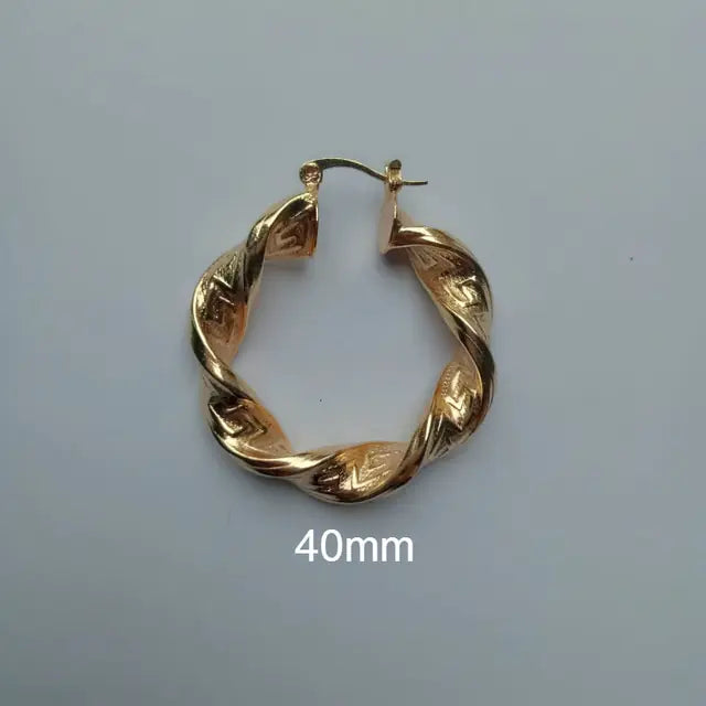 Chic Hoop Earrings