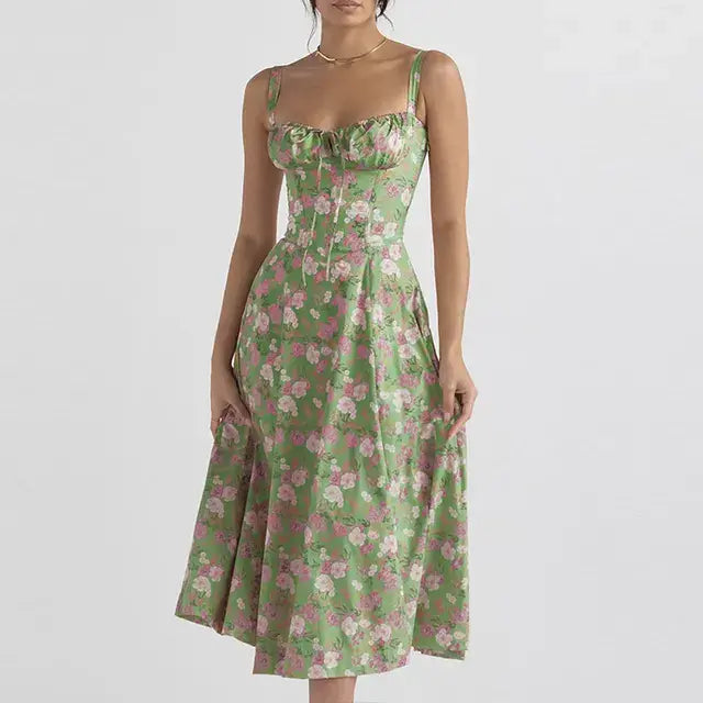 Floral Dresse Lady Ly