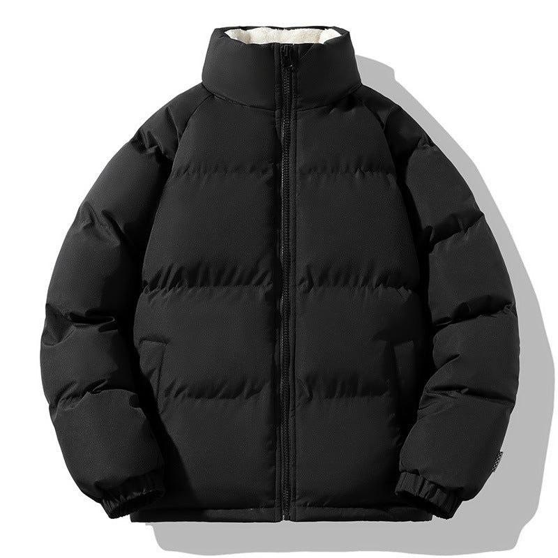 Thickened Plus Size Stand-up Collar Downcotton-padded Jacket Coat