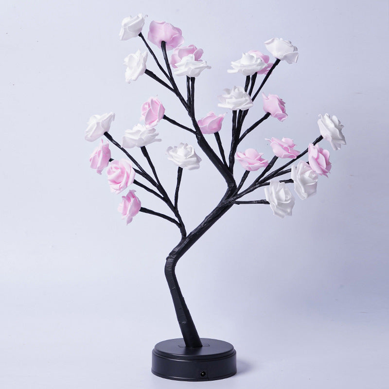 Lamp Flower Tree Rose