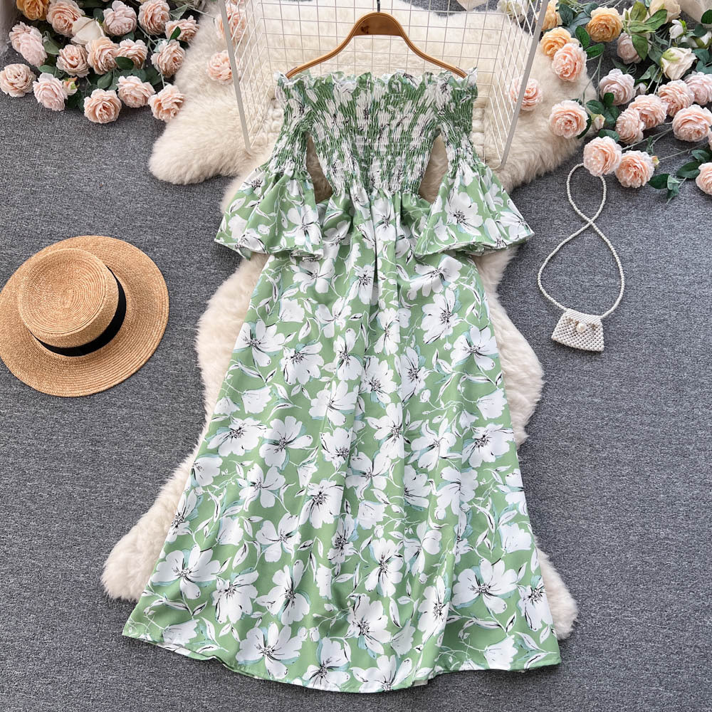 French Floral Dress