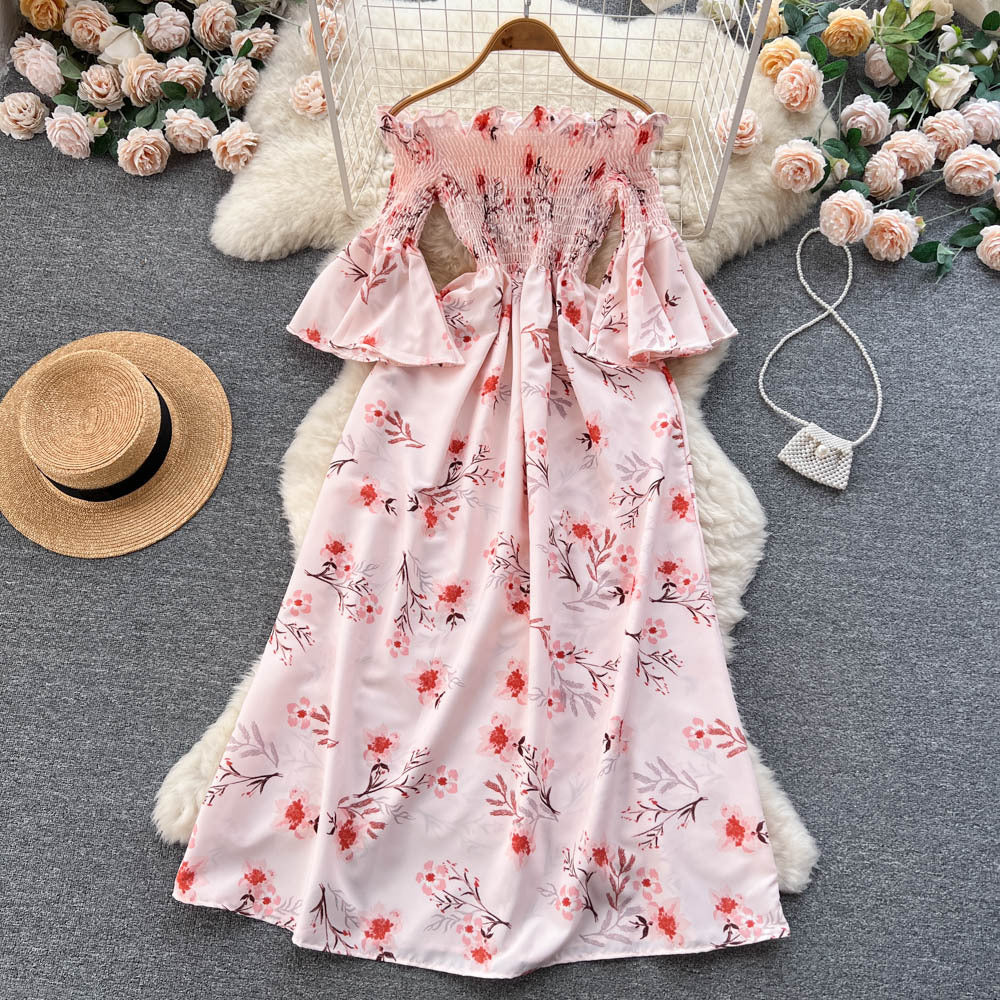 French Floral Dress