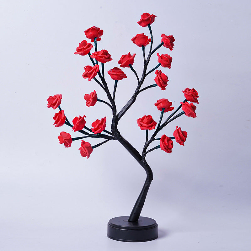 Lamp Flower Tree Rose