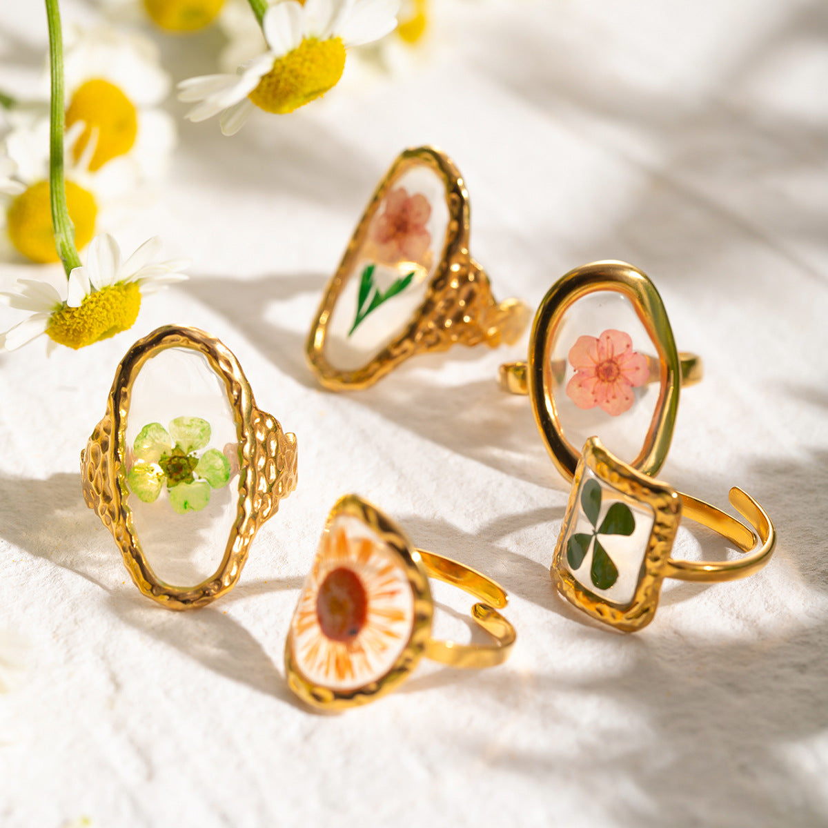 Preserved Flower Ring