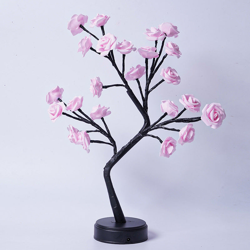 Lamp Flower Tree Rose