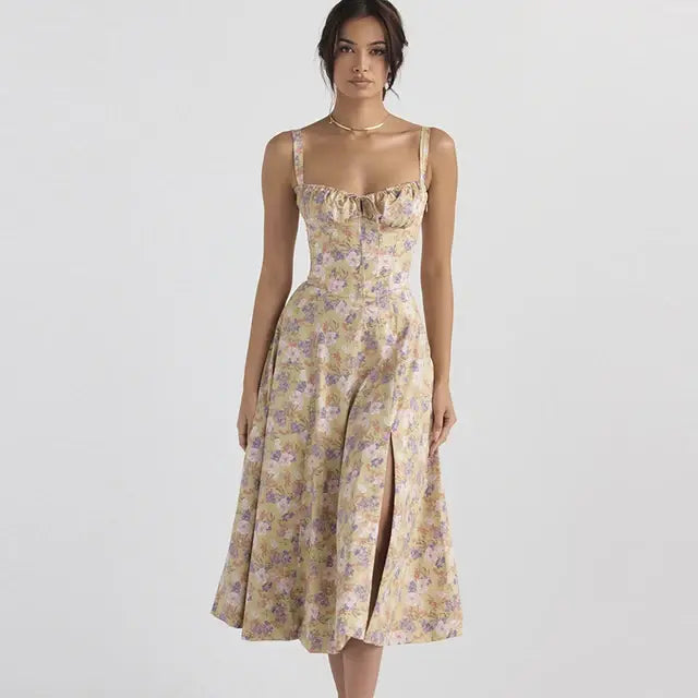 Floral Dresse Lady Ly