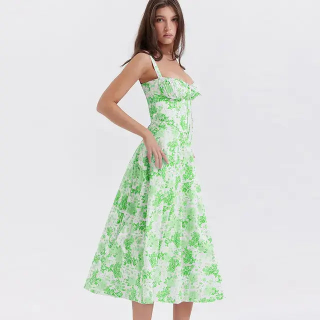 Floral Dresse Lady Ly