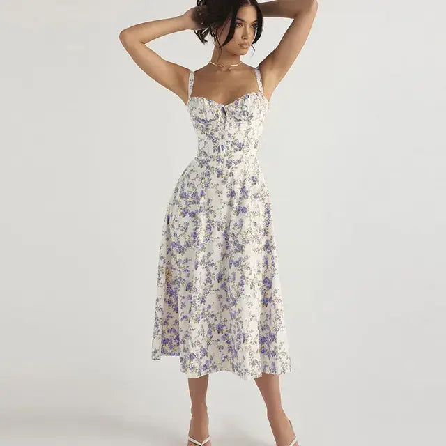 Floral Dresse Lady Ly