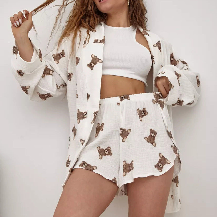 Pajamas Two-piece Set Cuty