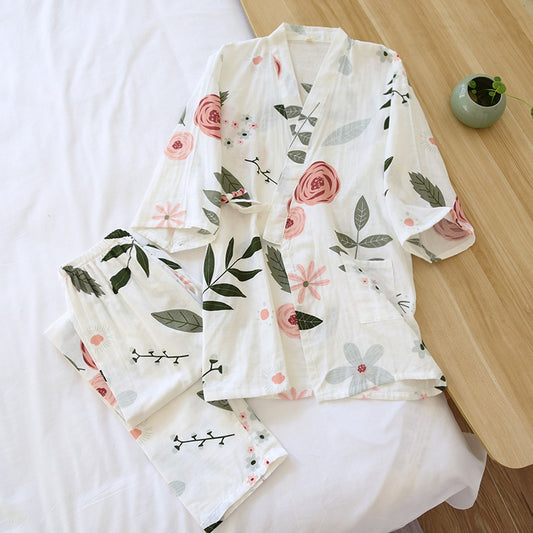 Thin Pajamas Cotton Cloth