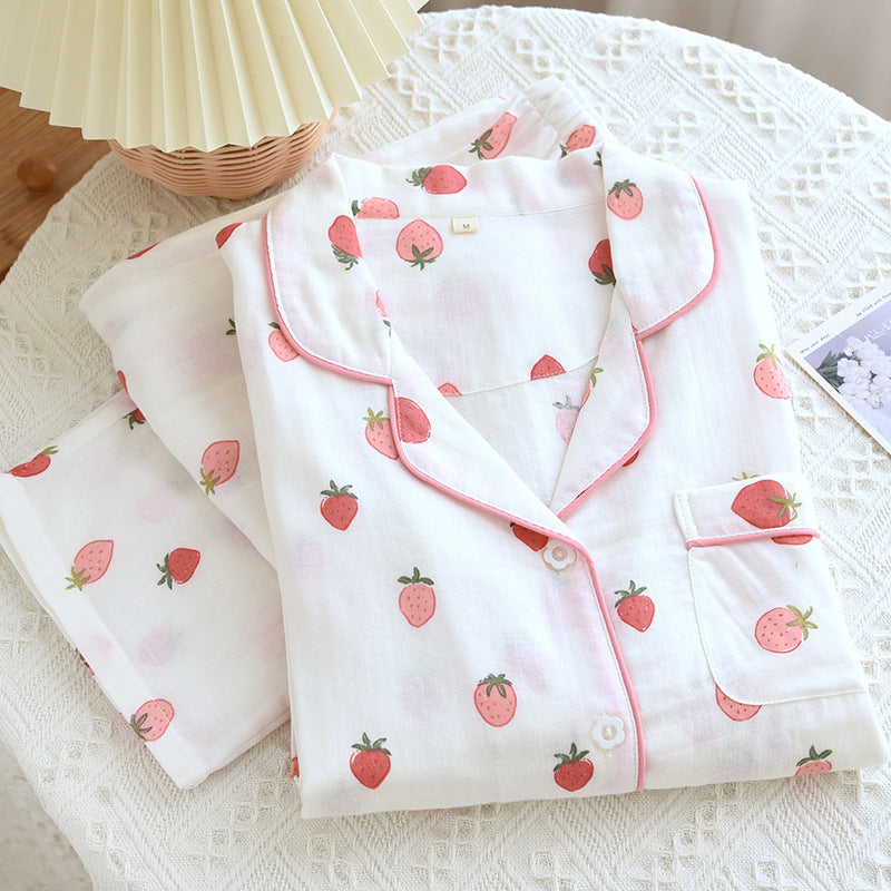 Pyjamas Cutty Fraisou Cotton