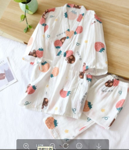 Thin Pajamas Cotton Cloth