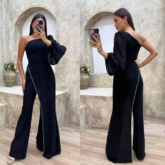 Fashion High Waist Jumpsuit