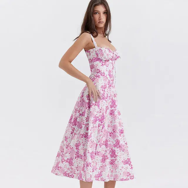 Floral Dresse Lady Ly