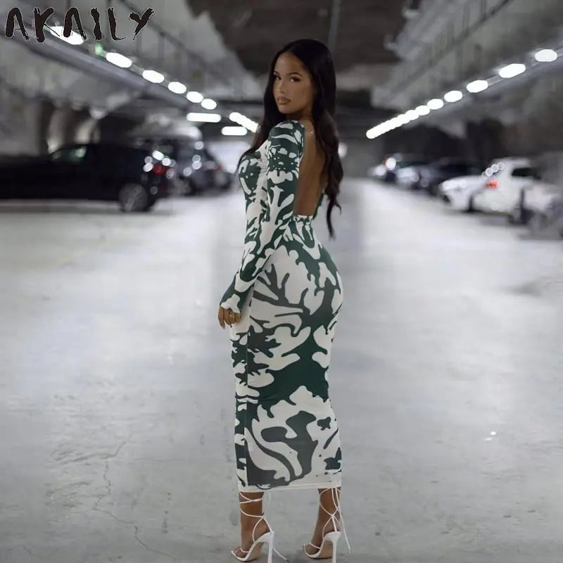 Akaily Streetwear Dress