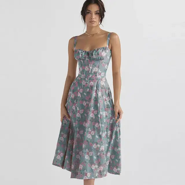 Floral Dresse Lady Ly