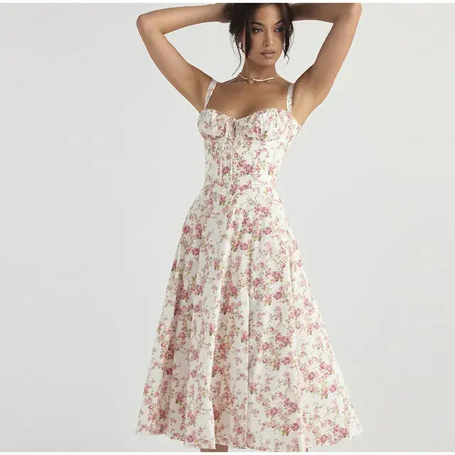 Floral Dresse Lady Ly