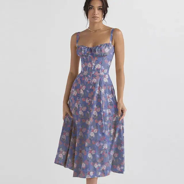 Floral Dresse Lady Ly