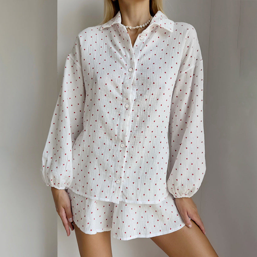 Pyjamas coeur